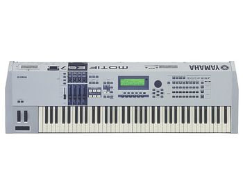 Yamaha Motif ES7 Workstation with mLAN16E & 3 PLG150AN expansion cards
