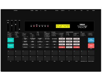 Yamaha RX7 Drum Machine
