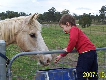 Dawn 33yrs with her 2yr old friend
