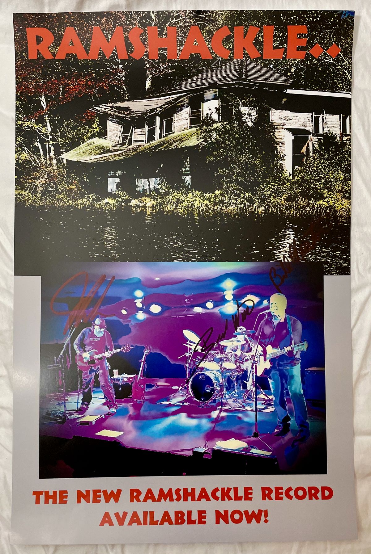 Signed RAMSHACKLE.. Poster