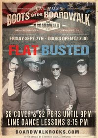 Flat Busted @ Boots on the Boardwalk