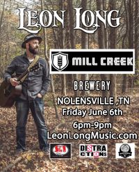 Leon Long Live at Mill Creek Brewing