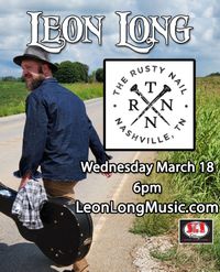 Leon long at The Rusty Nail Songwriter's Round