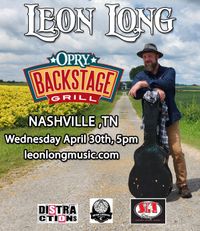 Leon Long at The Opry Backstage Grill