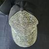 Black Rhinestone Cap
