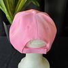 Pink Rhinestone Cap 