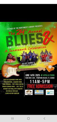 City Of Pompano -Blues & Sweet Potato  Junteenth Festival 