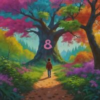 Ampersand by Leaf in a Forest