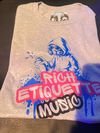 Rich Etiquette Music T-Shirt ( Grey )