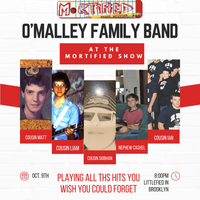 O'Malley Family Band at the Mortified Show