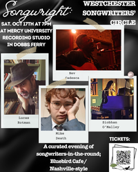 Songwright:  Songwriters' Circle feat.  Mike Death, Lucas Rotman and Nev Cadesca