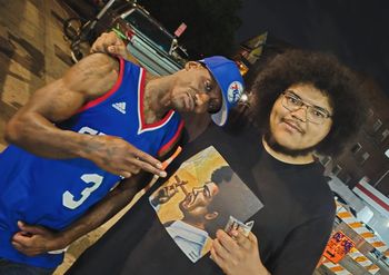 I met Afro. Squire Lounge. Summer 2025
