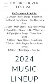 Dolores Riverfest