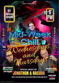 The Mid-Week Chill, with the Jon Roseman Trio