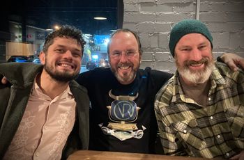 Brandon, Michael, and Dave on the town!

