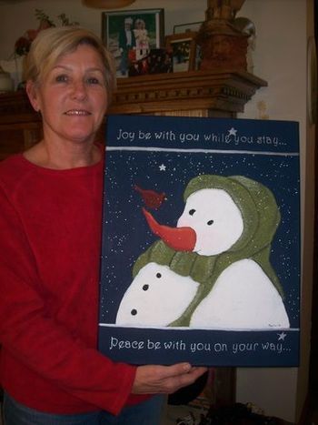 Marion's snowman
