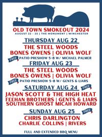 Old Town Smokeout Festival 2024 - Gents & Liars LIVE at The Monument