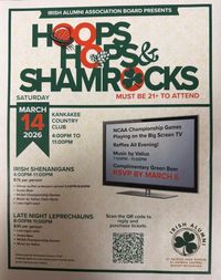 Hoops, Hops & Shamrocks- Kankakee Disaster Relief Fundraiser
