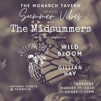 Wild Bloom at the Monarch tavern