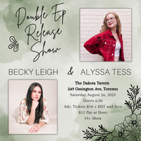 Becky Leigh & Alyssa Tess Double EP Release Show