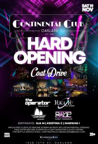 The Continental's Hard Opening