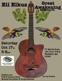 Eli Elkus at Great Awakening Brewing Co.