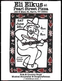 Eli Elkus at Pearl Street Pizza