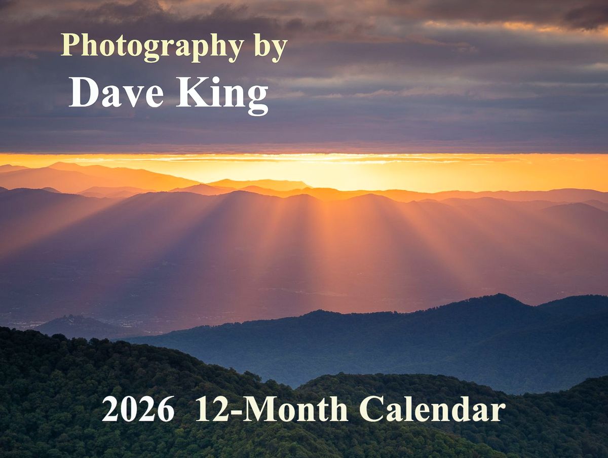 Dave King 2026 Photography Calendar