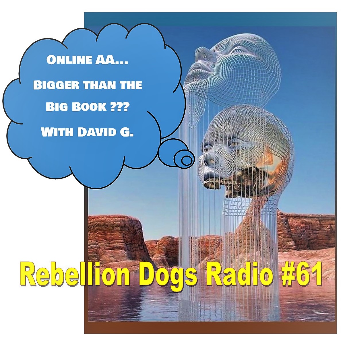 RDR 61 Bigger than the Big Book? Asking if Zoom is the single biggest breakthrough in Peer2Peer support with David G of Heres Tom With the Weath episode artwork