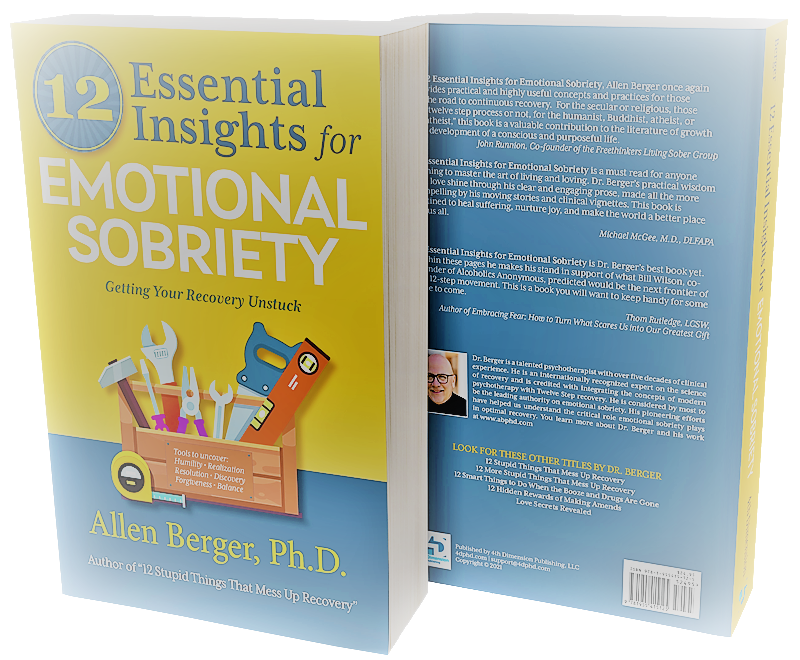 Exploring the fronteir of Emotional Sobriety with Dr. Allen Berger on Eepisode 63 episode artwork