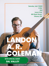 Landon A. R. Coleman and Band with Special Guest Sal Valley