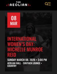 International Women's Day Music Event (3-3:30pm set)