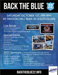 Elgin's Back the Blue event 