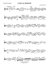 Light & Sorrow - Viola solo - Digital download