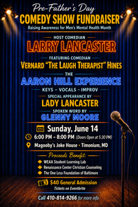 Comedy Show Fundraiser (for men's mental health)