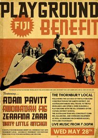 Playground benefit for Fiji