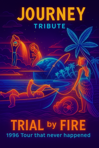  Journey Tribute Trial by Fire@Charles Mack Citizen Center 