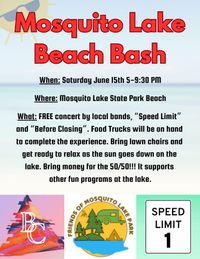 Mosquito Lake Beach Bash