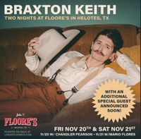 Floore's Country Store supporting Braxton Keith- Helotes, TX
