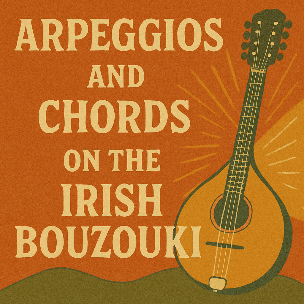 Irish Bouzouki Lesson - Chords and Arpeggios Part 2 
