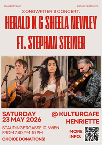Sheela Newley & Herald K, ft Stephan Steiner - Songwriter's Concert