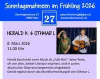 Herald K Duo @ Kulturraum 27