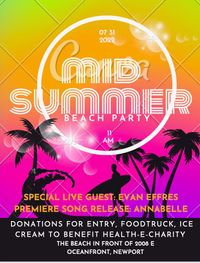 Mid Summer Beach Party Charity and Fundraiser - Health-e-Charity