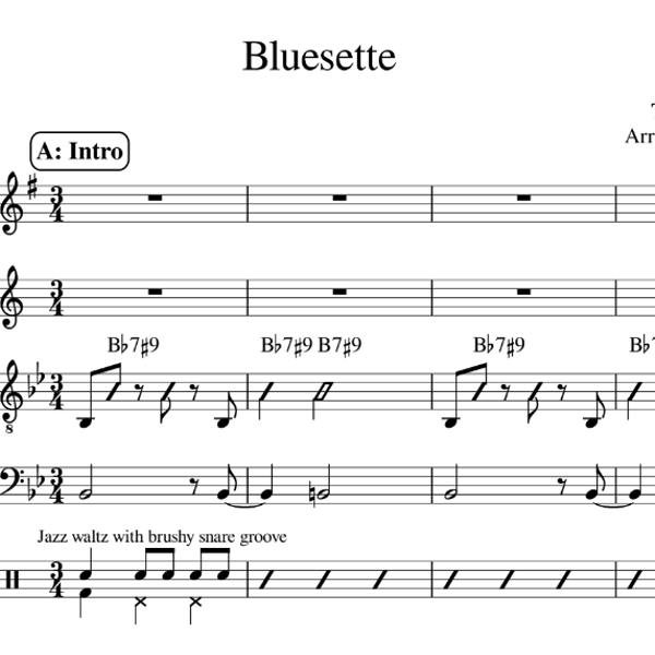 Bluesette for Quintet