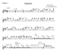 Equinox Guitar Ensemble Arrangement
