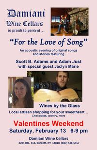 For the Love of Song: Scott Adams & More
