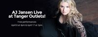 Tanger Outlets at Foxwoods Concert-AJ Jansen