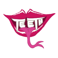 "Teeth" Sticker