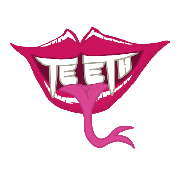"Teeth" Sticker