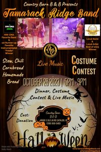 Halloween Dinner, Dance & Costume Contest.
